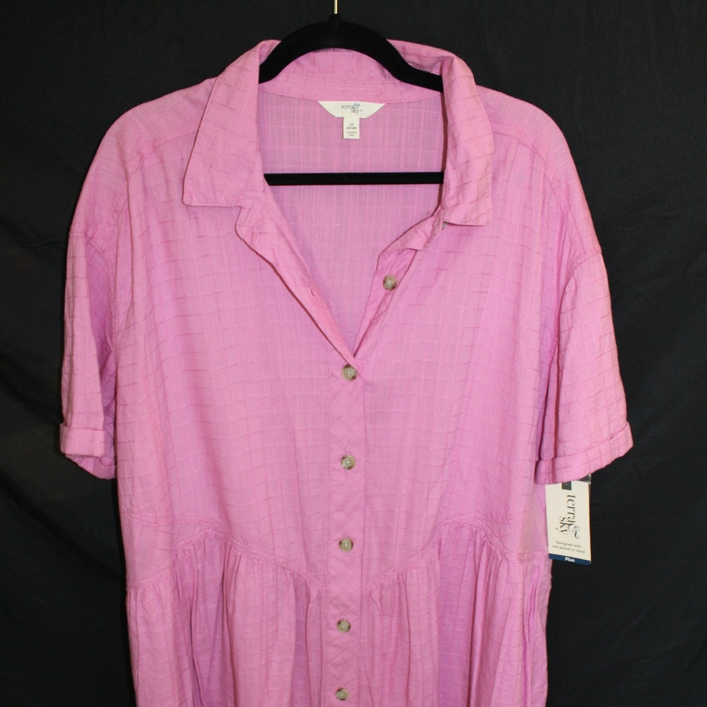 Terra and Sky Plus size dress